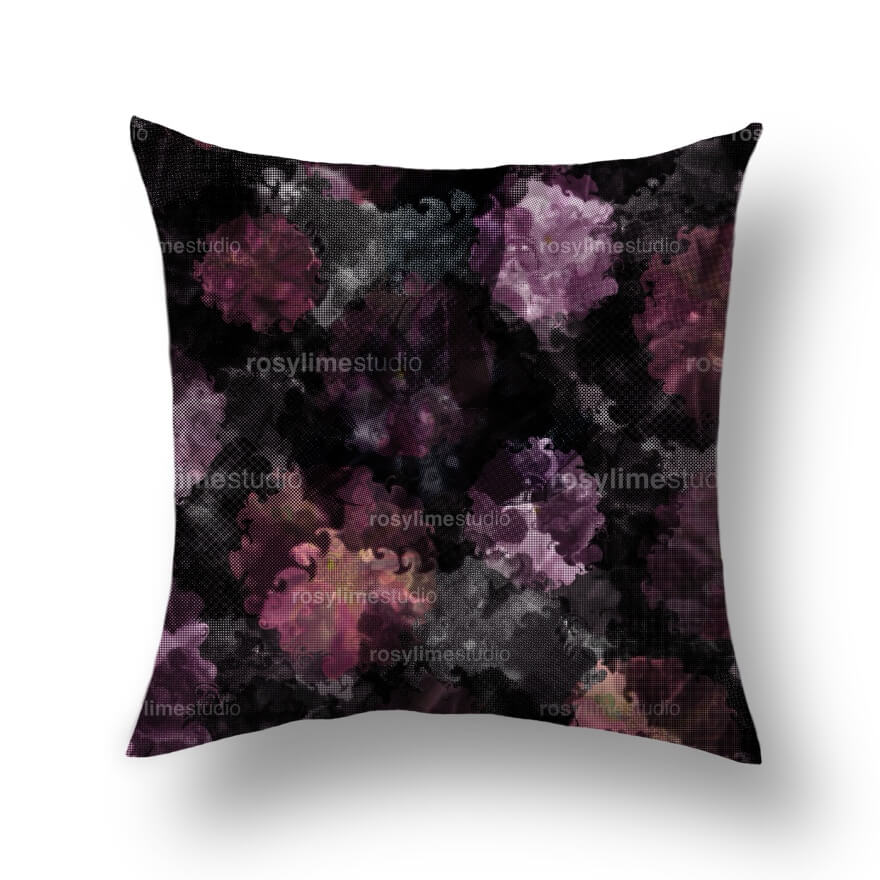 Seamless Pattern FL002EX - Purple floral - Image 7