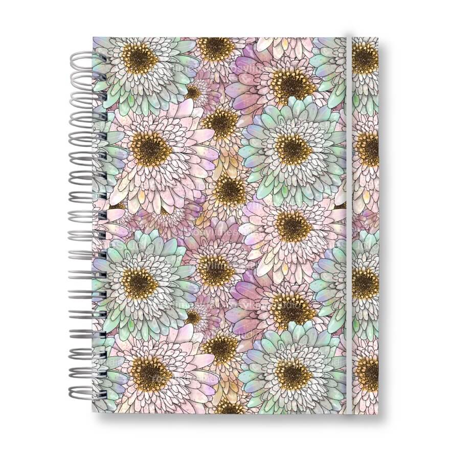 Seamless Pattern FL017EX-Flowers in colorful watercolor - Image 5