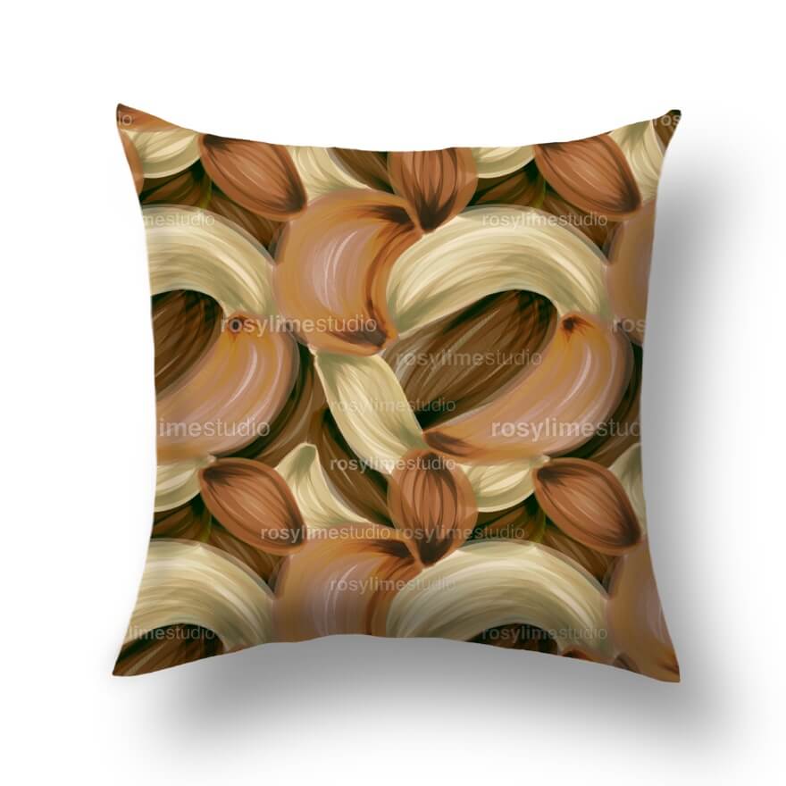 Seamless Pattern AB002CO-Abstract brown orange yellow - Image 4