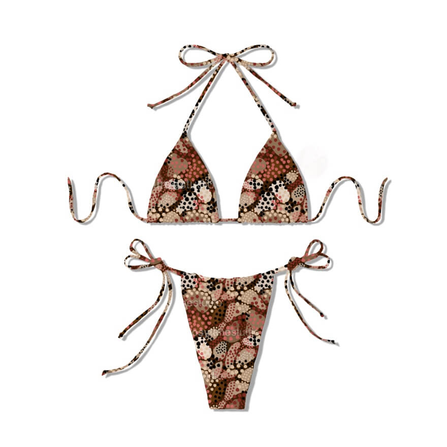 Seamless Pattern AB011CO-Organic overlapping points - Image 3