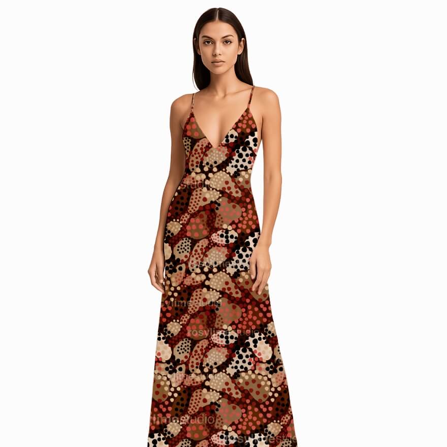 Seamless Pattern AB011CO-Organic overlapping points - Image 2