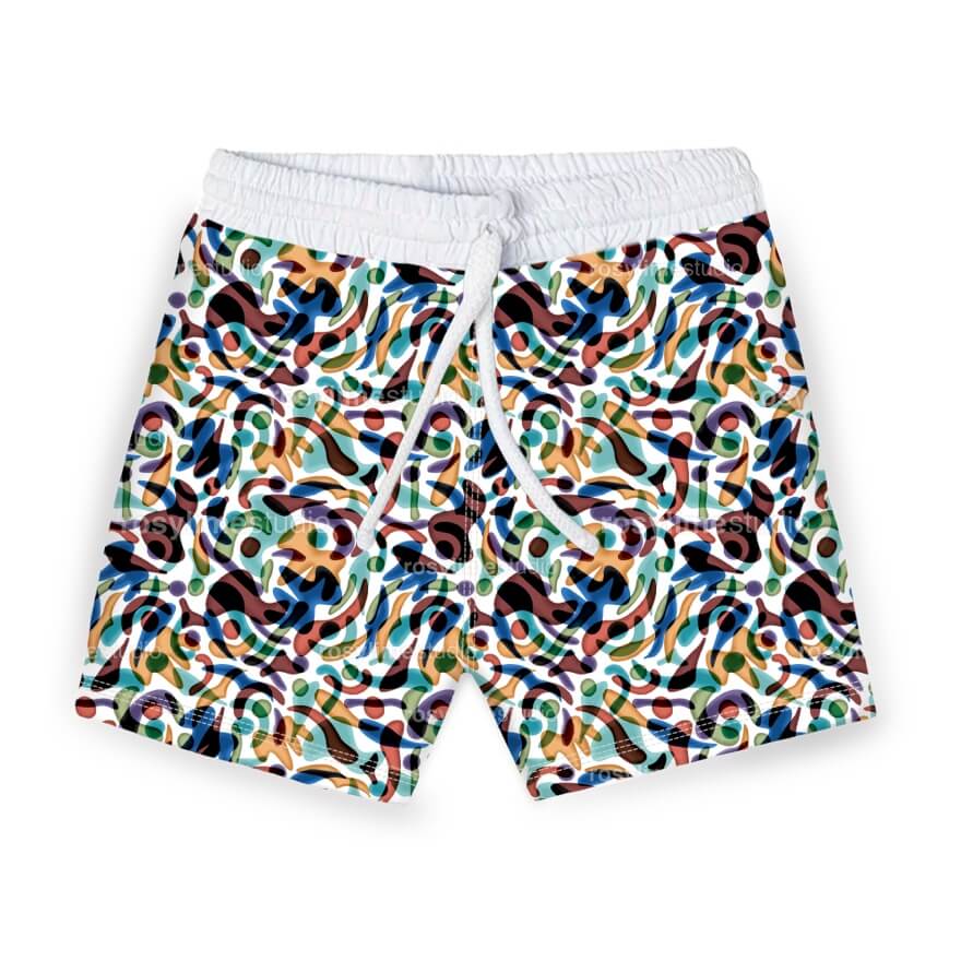 Seamless Pattern AB012CO-Abstract organic and colorful - Image 5