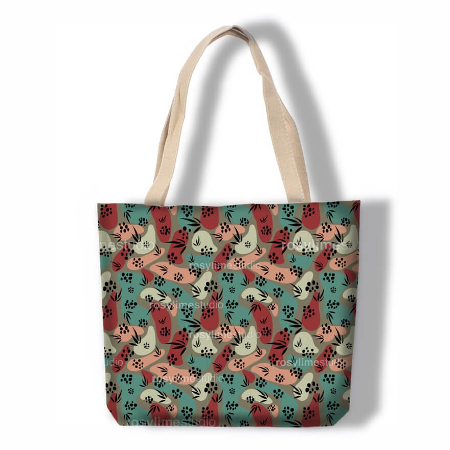 Seamless Pattern AB013CO-Abstract organic Boho - Image 4