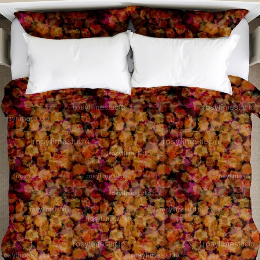 Seamless Pattern AB014CO-Abstract watercolor yellow pink - Image 7