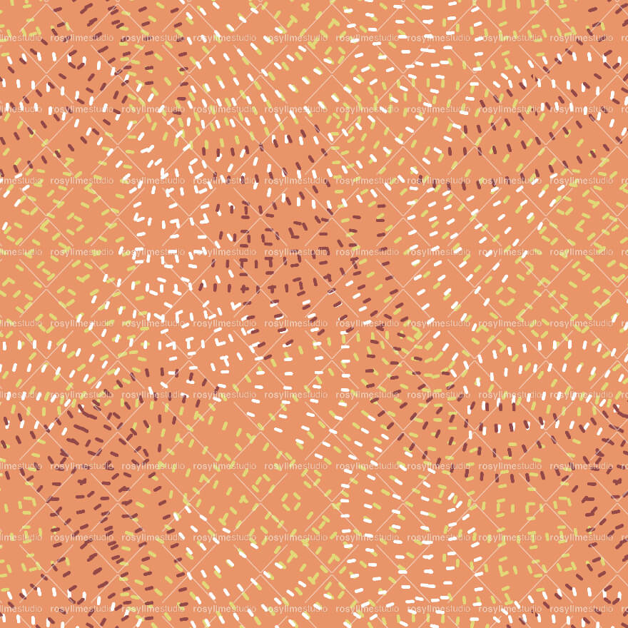 Seamless Pattern AB019EX - Dashed line
