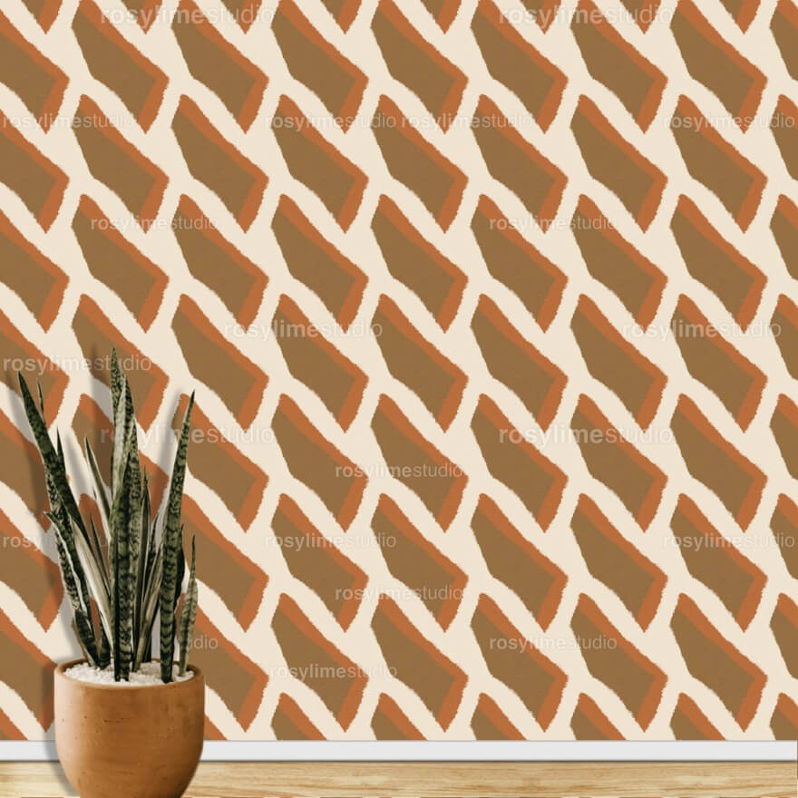 Seamless Pattern AB021EX-Geometric organic ethnic - Image 7