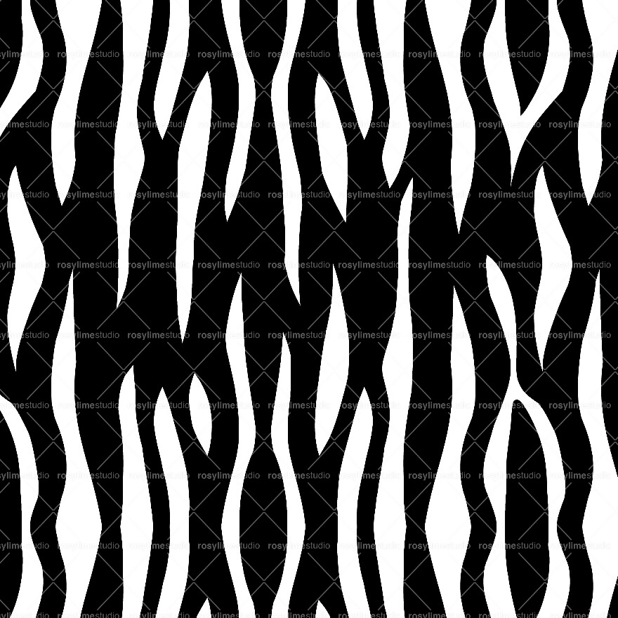 Seamless Pattern AB039CO-Abstract organic black and white