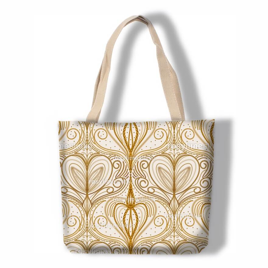 Seamless Pattern EM004EX-Gold embroidery chains - Image 5