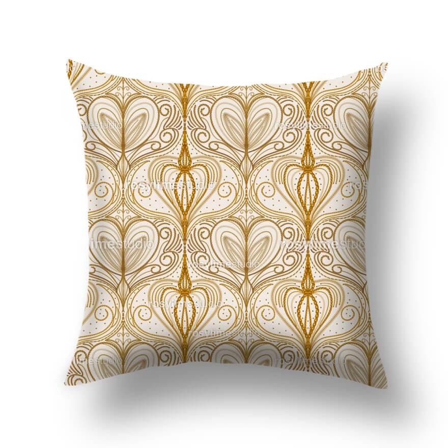 Seamless Pattern EM004EX-Gold embroidery chains - Image 4