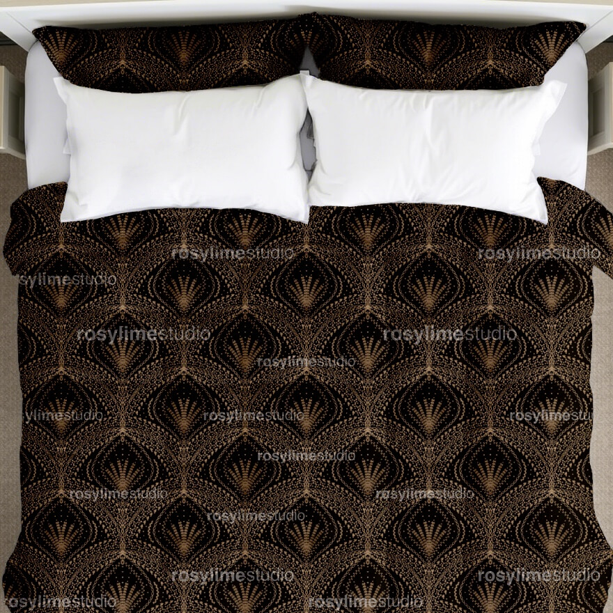 Seamless Pattern EM005EX-Birds and chains embroidery - Image 6