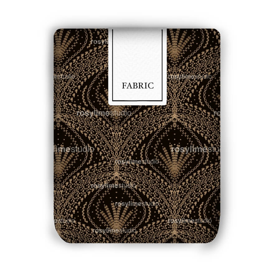 Seamless Pattern EM005EX-Birds and chains embroidery - Image 5