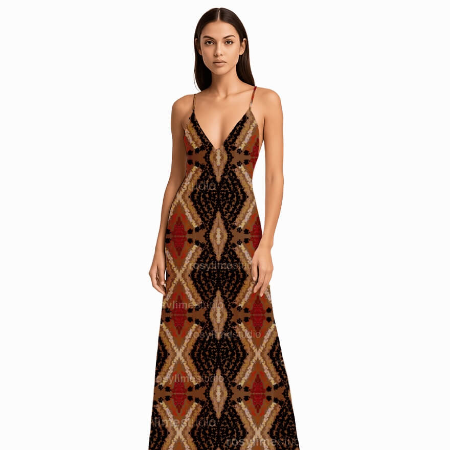 Seamless Pattern AB030EX-Geometric ethnic - Image 2