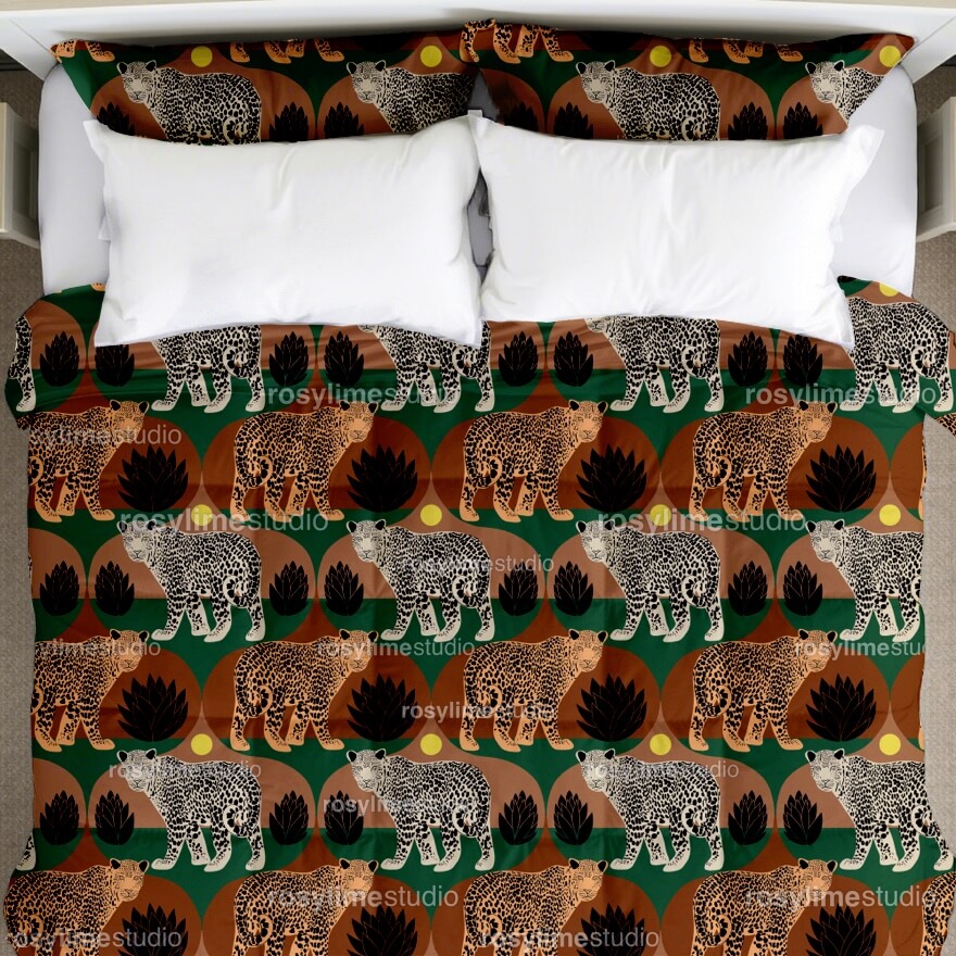 Seamless Pattern AN005EX-Leopard - Image 6