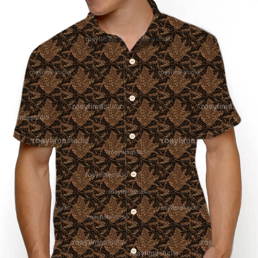 Seamless Pattern AP006EX-Animal print leopard brown - Image 5