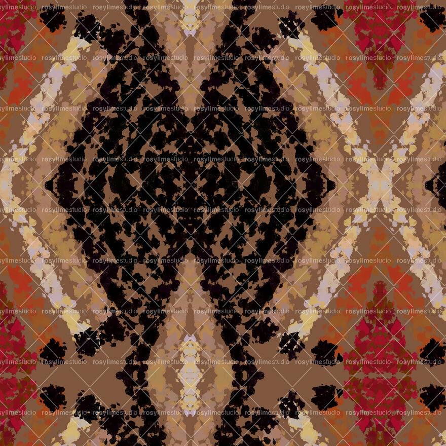 Seamless Pattern AB030EX-Geometric ethnic